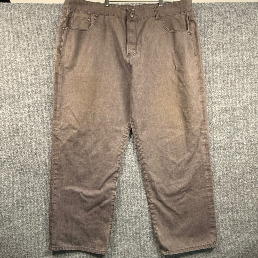Y2K Ecko Unltd 44x30 759 Relaxed Fit Jeans Faded Denim Streetwear Baggy Skater